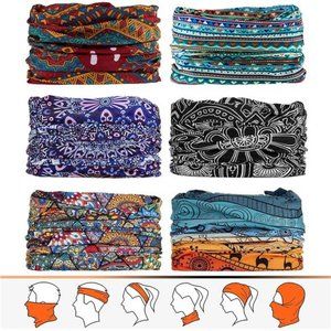 Headwear, Bandana, Neck Gaiter Head Wrap Headband Balaclava Magic Scarf Unisex